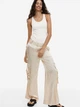 Боді-майка жіноча H&M A2010-1164793 S Молочна (7282444777) - зображення 3