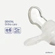 Пустышка Difrax Dentall, 0-6 мес (799 Blossom) - изображение 3