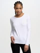 Longsleeve damski Big Star 180018-101 L Biały (5900714374860) - obraz 1