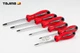 Набор отверток Tajima магнитные Torx (Т6,Т8,Т10,Т20,Т25,T30) (6 штук) 1301-0697 - изображение 2