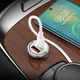 Автомобільне зарядне пристрій Hoco NZ10 Handy USB-A/Type-C Silver (6942007601849) - зображення 7