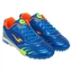 Сороконожки футбольные Zelart Lijin 801-2 размер 39 Blue-Orange - изображение 4