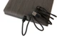 Блокнот с power bank с беспроводной зарядкой супертонкий Lightweight Notebook Черный - изображение 4