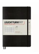 Блокнот Leuchtturm1917 Средний, Мягкая обложка, черный, клетка (310337) - изображение 1
