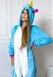 Піжама Кігурумі My Kigu Жіноча Єдиноріг Блакитний Розмір XL 175185 см (101041) - зображення 2