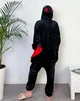 Пижама Кигуруми My Kigu Женская Летучая Мышь Чорный Размер XL 175-185 см (105241) - изображение 4