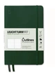 Блокнот Leuchtturm1917 Outlines, Paperback (B6+), Зеленый, Точка (363020) - изображение 1