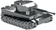 Коллекционная модель-конструктор Metal Time Ponderous Panzer механический танк Тигр 1 (MT020) - изображение 2
