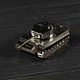 Коллекционная модель-конструктор Metal Time Ponderous Panzer механический танк Тигр 1 (MT020) - изображение 9