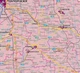 Карта АР Крым, Днепропетровская, Донецкая, Запорожская, Луганская, Харьковская, Херсонская области 115х105 см М 1:640 000 ламинированная - изображение 5