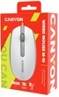 Мышь Canyon M-10 USB White Grey (CNE-CMS10WG) - изображение 6