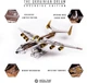 Коллекционная модель-конструктор Metal Time Ukrainian Dream Official Exclusive Edition Double Color механический самолет Мрия АН-225 двухцветный эксклюзивное издание собранная модель (MT001EE/READY) - изображение 2