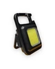 Фонарик - брелок Keychain Light 15155 Mini COB аккумуляторный c карабином и магнитом Черный - изображение 1