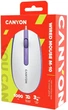 Мышь Canyon M-10 USB White Lavender (CNE-CMS10WL) - изображение 6