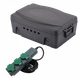 Захисна коробка IP54 Electraline для захисту з'єднання подовжувачів, з подовжувачем 3розетки 5м темно-сірий (300175) - зображення 2