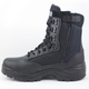 Тактические берцы Mil-Tec Tactical Boots With YKK Zipper Black Размер 45 (29 см) Waterproof со змейкой - изображение 1