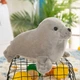 Мягкая игрушка морской котик 25 см серый (NR0160_3) - изображение 2