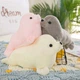 Мягкая игрушка морской котик 25 см серый (NR0160_3) - изображение 4
