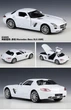 Спортивна металева колекційна машинка WELLY Mercedes-Benz SLS AMG 1:24 - зображення 3