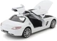 Спортивна металева колекційна машинка WELLY Mercedes-Benz SLS AMG 1:24 - зображення 6