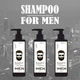 Чоловічий натуральний шампунь Chaban For Man "Проти випадіння. Проти лупи" 250 ml 00199 - зображення 3