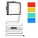 Прямоугольная LED лампа 15х10см Square Fill Light светодиодная с цветными фильтрами и штативом 2м для фото видео - изображение 7