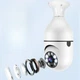 Панорамная IP WiFi камера в патрон Camera 2M видеонаблюдения лампочка датчик движения ночной режим Белая - изображение 9