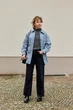Жакет Uniqlo розмір L синій (457899) - зображення 3