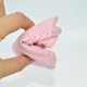 Тапочки-носочки для дівчаток, махрові, колір рожевий, 16 см - изображение 3