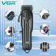 Машинка для стрижки волосся VGR V-282 6 насадок, LED Display black - зображення 6