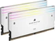 Оперативная память Corsair DDR5-6000 65536MB PC5-48000 (Kit of 2x32768) Dominator Titanium RGB White (CMP64GX5M2B6000C30W) - изображение 2