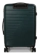 Чемодан пластиковый MADISSON 33703 средний 66 см темно-зеленый Mp00142 - изображение 3