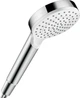 Ручний душ Hansgrohe Crometta 1Jet 100, білий/хром (26331400) - зображення 1