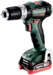 Акумуляторний ударний безщітковий дриль Metabo PowerMaxx SB 12 BL 12V 2x4Ah LiHD ЗП ASC 55 metaBOX 118 (601046800) - зображення 2