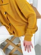 Кардиган с примесью шерсти вязаный женский ARTKNIT Casual 27650 One Size Горчица (4823093442924) - изображение 4