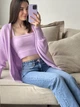 Топ женский ARTKNIT Joy3 M Сиреневый (4823093446403) - изображение 2