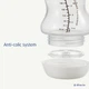 Пляшечка для годування Difrax S-bottle Wide антиколікова, силікон, 310 мл (737FE Blue) - зображення 3