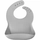 Слюнявчик MinikOiOi Basics-Bib 2 шт (Mellow Yellow/Powder Grey) (101020065) - зображення 6