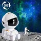 Ночник-проектор Космонавт із зірочкою та пультом Білий - зображення 5