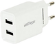 Зарядний пристрій для телефона Energenie 2 USB 2.1 A White (8716309111362) - зображення 2