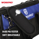 Сумка для инструмента WORKPRO 510x260x290мм 600D полиэстер, водонепроницаемая жесткая база, 21 карман, с регулируемым плечевым ремнем PRO WP281026 - изображение 4