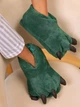 Тапочки Кигуруми Лапы Динозавра Когти My Kigu Домашние Зеленый Женские Мягкие Плюшевые 39-43 (304641) - изображение 4