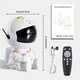 Проектор-нічник Космонавт Зоряне небо Astronaut Nebula Projector білий - изображение 9