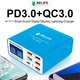 Зарядний пристрій Relife RL-304P 4 порти USB, 1 порт PD 3.0 та 1 порт Q 3.0. - зображення 8