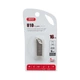 USB Flash Drive XO U10 16GB, Сталевий USB 2.0 - зображення 3