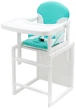 Стульчик-трансформер Babyroom Пони-240 белый бирюзовый / белый - изображение 2