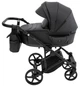 Коляска 2 в 1 Adamex Zico Eco Sa-2 чёрный - изображение 3