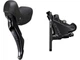 Тормоз гідравлічний дисковий SHIMANO GRX RX400 переднє 2-швидк (ліва гальм.ручка/шифтер ST-RX400 каліпер, гідроліния 1000мм) не зібране - изображение 1