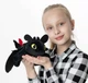 М'яка іграшка антистрес My Kigu Нічна Фурія Дракон Беззубик 35 см Чорний Плюшевий (9044) - зображення 3