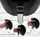 Аерофритюрниця з антипригарним покриттям аерогриля та мультипечі Maltec AirFryer2500W 4,3 л 1400 Вт - изображение 2
